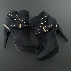 G by Guess studded stiletto boots